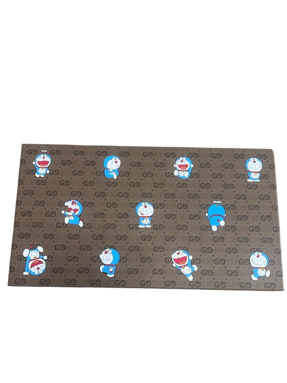 Gucci Beige Monogram Doraemon Flat Notepad Set ✨